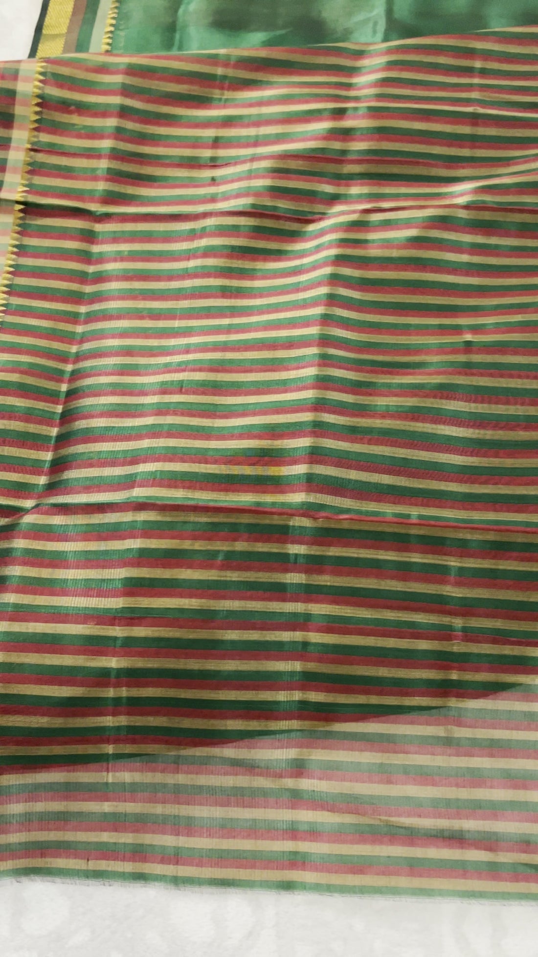 Grey Mangalagiri Pattu Saree