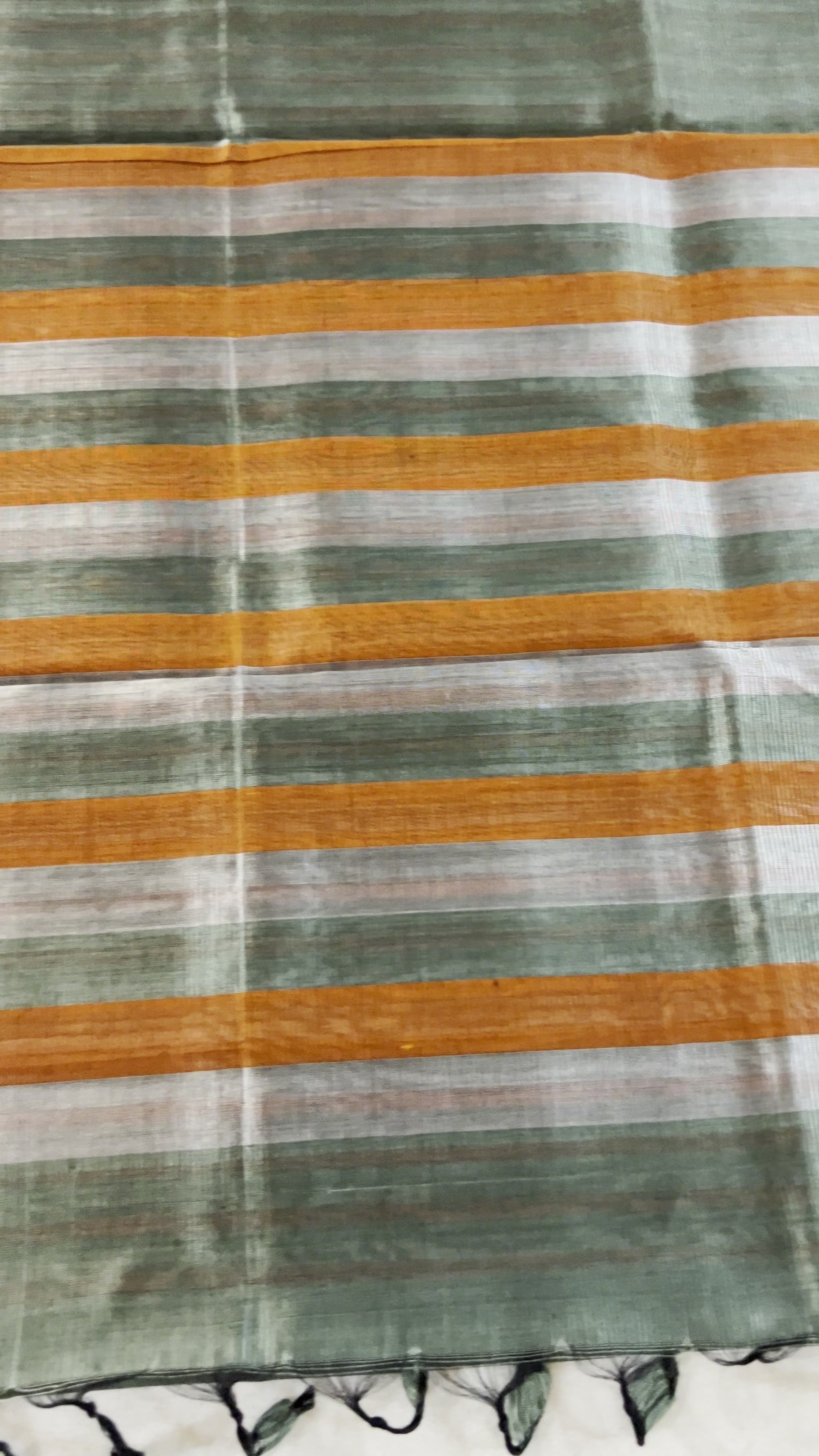 Grey Mangalagiri Pattu Saree