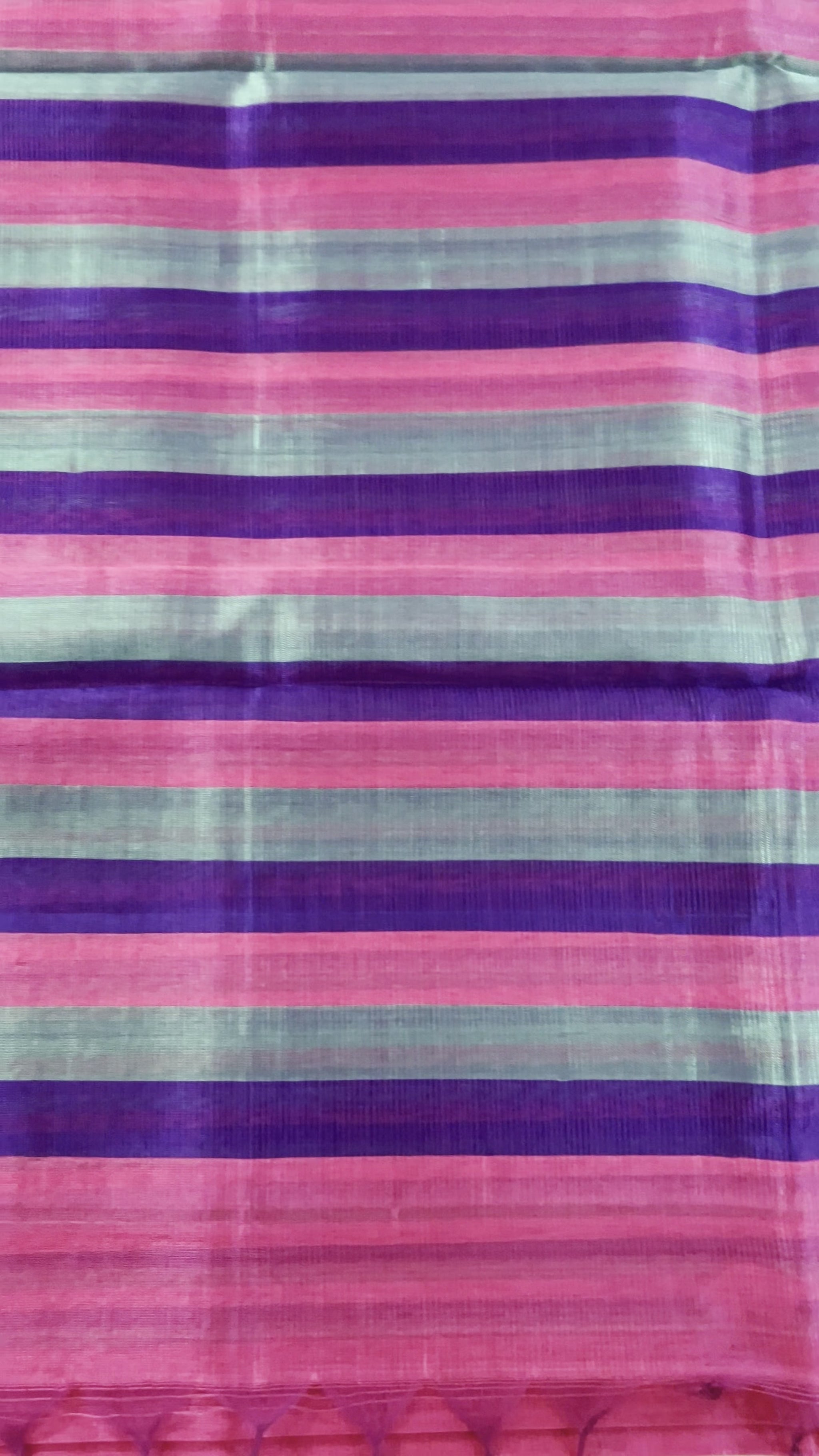 Pink Mangalagiri Pattu Saree