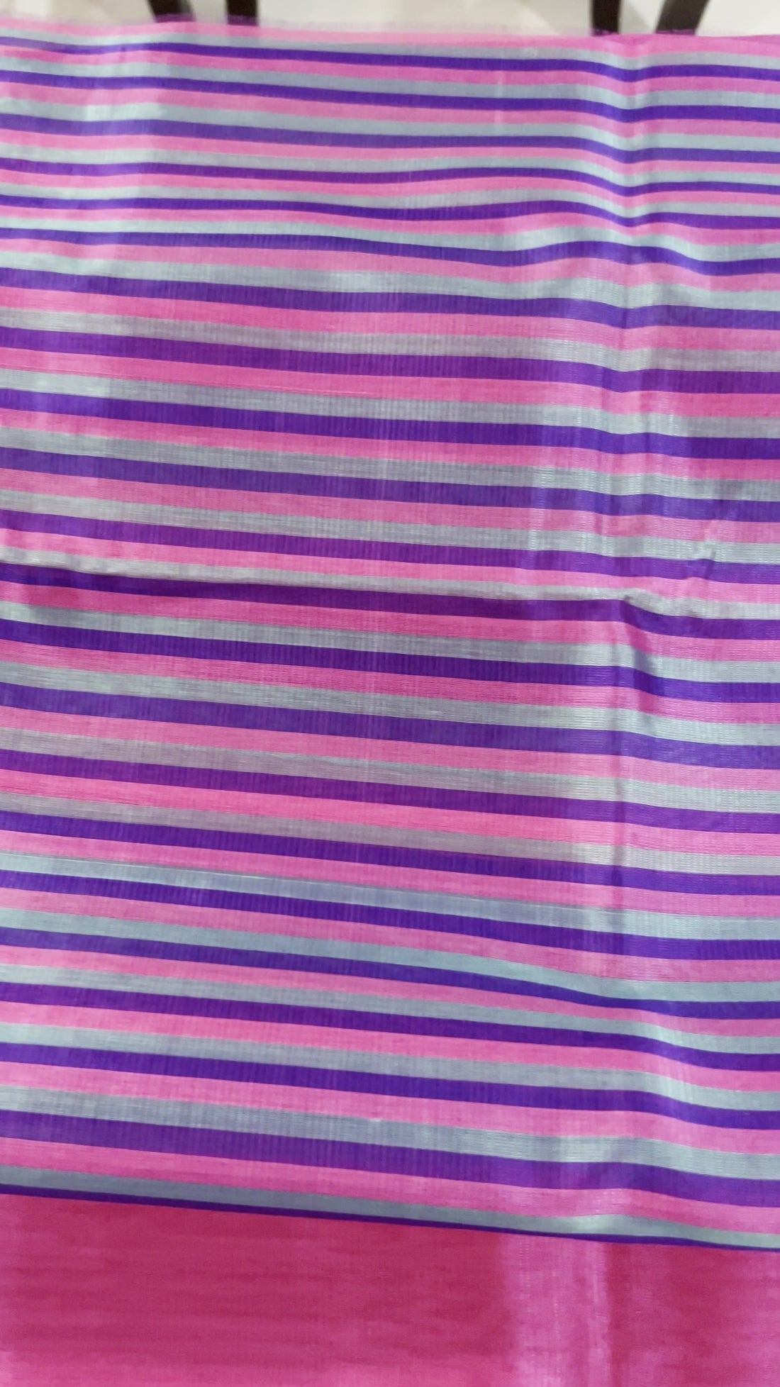 Pink Mangalagiri Pattu Saree