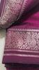 Dark magenta Mangalagiri Pattu saree video ::v:45808920035411