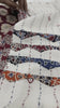 Ivory hand-kantha dupatta — patch border bands