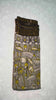 Sage green kalamkari saree fold