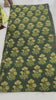 Bottle green Ajrakh suit top — full length