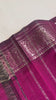 Dark magenta Mangalagiri Pattu saree video ::v:45808920035411
