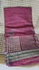 Teal Narayanpet saree with teal buttis, checks and green zari border — product video
