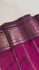Dark magenta Mangalagiri Pattu saree video ::v:45808920035411