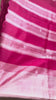 Lavender saree pink pallu detail