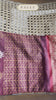 Pallu detail — Crimson Narayanpet saree