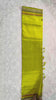 Yellow Mangalagiri Pattu saree in motion