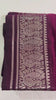 Dark magenta Mangalagiri Pattu saree video ::v:45808920035411