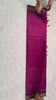 Pink Mangalagiri Pattu saree in motion