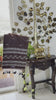 Light brown Ponduru khadi saree — on the stand