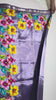 Lavender Mangalagiri applique saree — unfolding the pallu