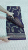 Deep Kalajamun Khaddi Crepe saree drape video