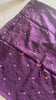 Purple saree buttis body