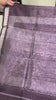 Silver Mangalagiri Katari saree - wine border video